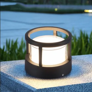 

10W 12W Outdoor Garden Post Lawn Light Pillar Lamp Stigma Lamp Waterproof Community Villa Fence Courtyard Landscape Lawn Lamp