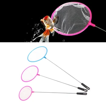 

Fishing Tank Net Plastic Round Thick Fish Shrimp Capture For Aquarium Shop Tools