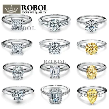 

Original 925 Sterling Silver TIF Classic Ring with Original Engraved Fashion Elegant Ring Woman Jewelry Gift Free Shipping