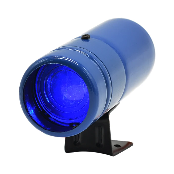 Blue Light Круглые Racing Тахометр RPM датчик переключения светильник синий корпус красного и синего цветов Предупреждение светильник 1000-11000 RPM автомобиль метр - Цвет: Blue Light