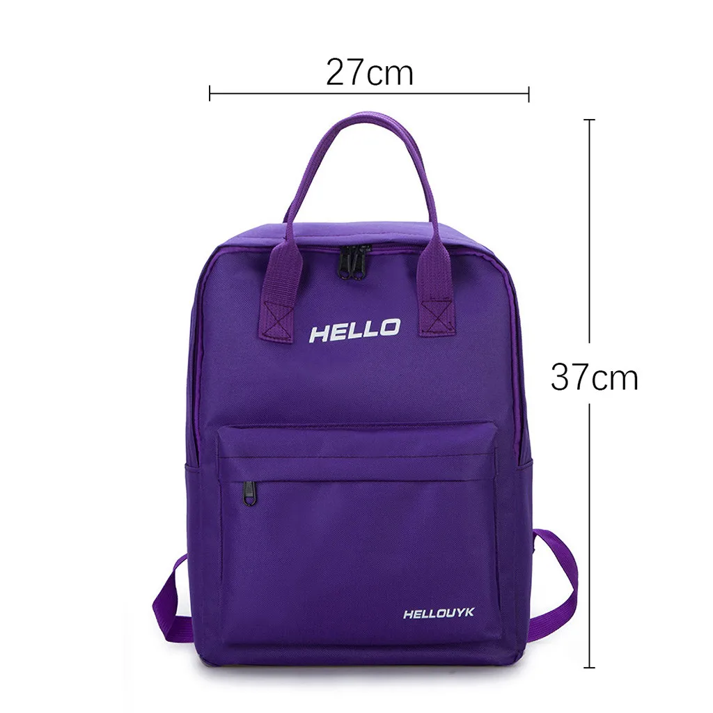 Большой Ёмкость водонепроницаемый рюкзак для женщин для путешествий фиолетового цвета Повседневное Рюкзак Школьная Сумка брендовая Водонепроницаемая зимняя обувь; bacpack для женщин# G3