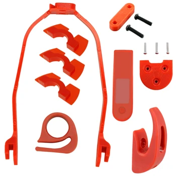

For XiaoMi MIJIA M365 Pro Electric Scooter Accessories Rear Fender Bracket Foot Support Sleeve Tail Pad Accessories Red