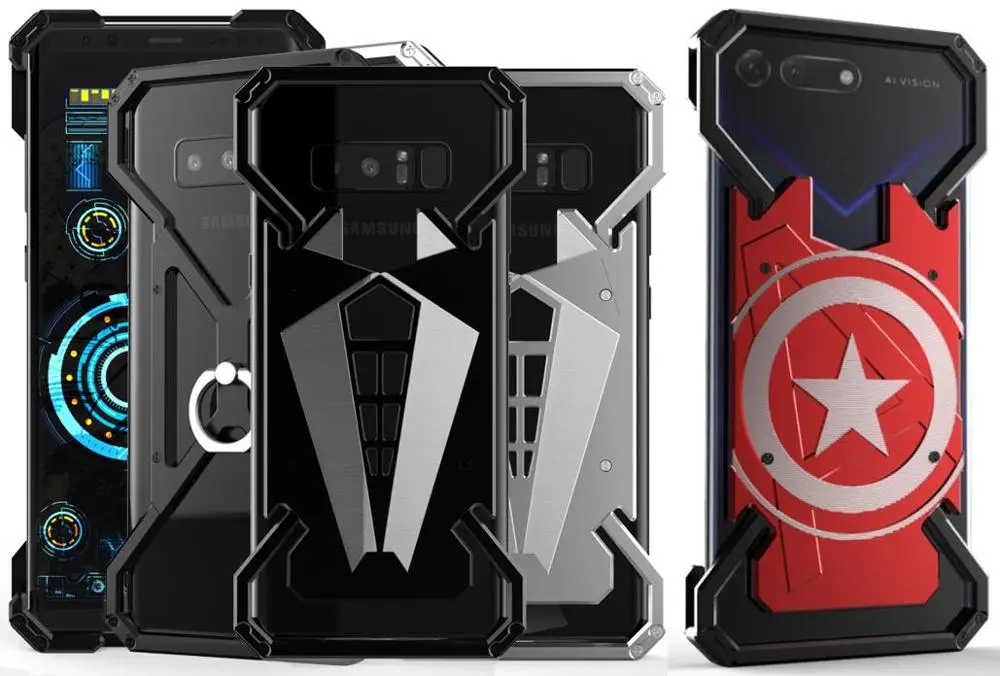 Металлический Чехол Super Hero для Huawei Honor V30 Pro V20 V10 V9 Play чехол с кольцом телефона