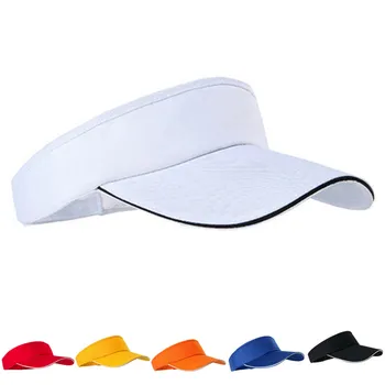 

Tennis Caps Men Women Adjustable Sport Headband Classic Sun Sports Visor Hat Running Caps Tennis Beach Hat Outdoor Sports Hat