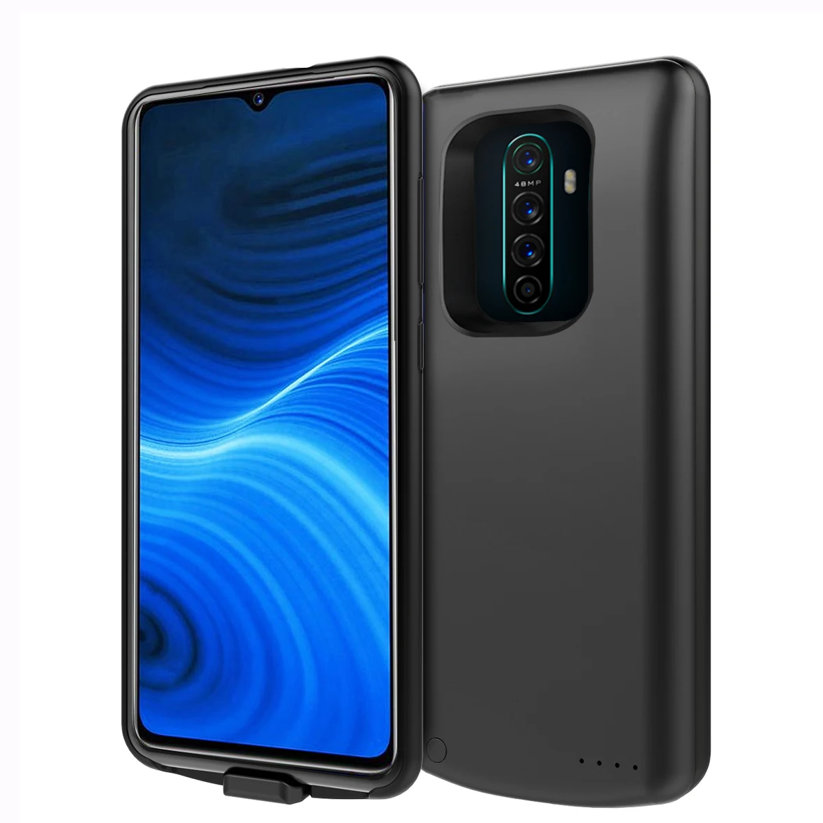 

For OPPO Reno Ace Battery Case 6500mAh Extended Battery Charger Backup Power Bank Back Cover For OPPO Reno Ace Case Shockproof