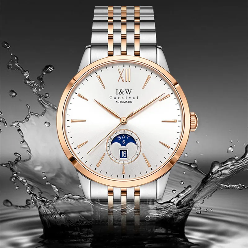I&W CARNIVAL NAUTILUS 時計 ステンレス I&W CARNIVAL NAUTILUS 時計 ステンレス