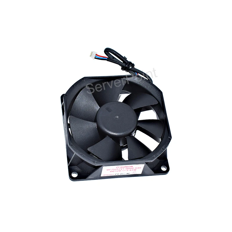 Хорошо протестированы для охлаждения Sunon MF75251V1-Q000-G99 DC12V 2 91 Вт 75*75*25 мм 3 (проволока