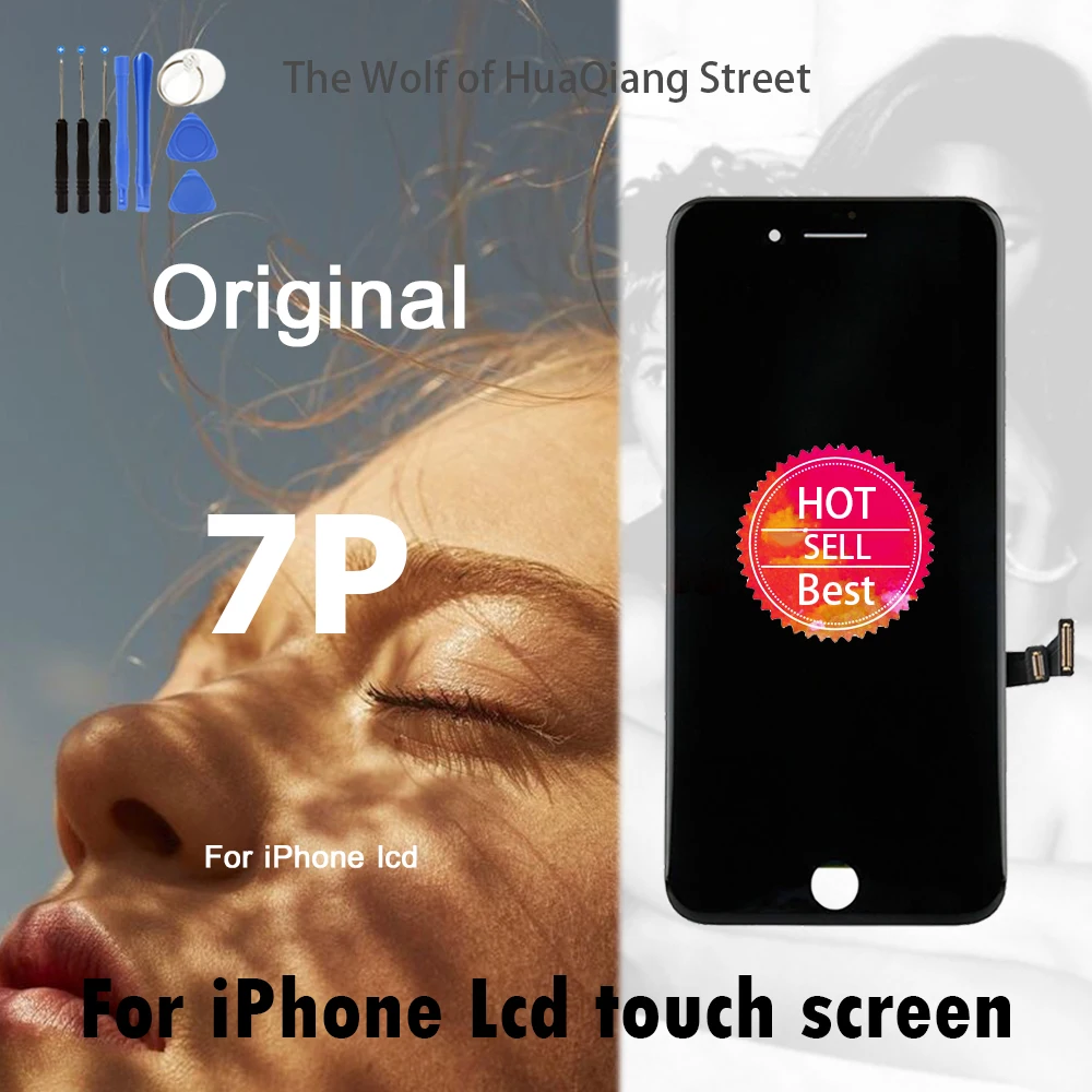 Оригинальное качество lcd OEM 1:1 для Apple iPhone 7 Plus экран дисплея замены с логотипом