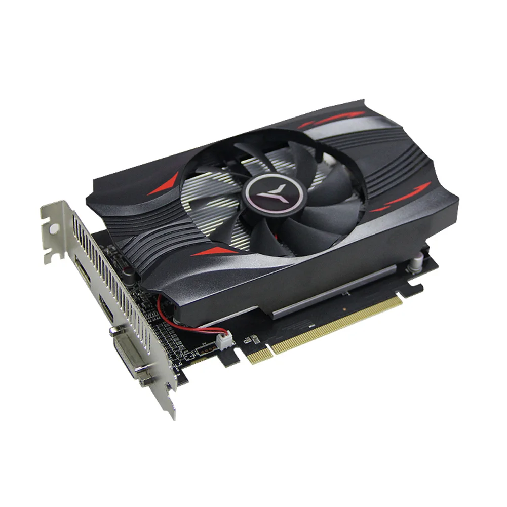 US $152.63 Yeston RX560D4G D5 Extreme Speed Edition GPU Fan Graphics Card 11766000MHz 4G 128bit GDDR5 Gaming Video Player Module
