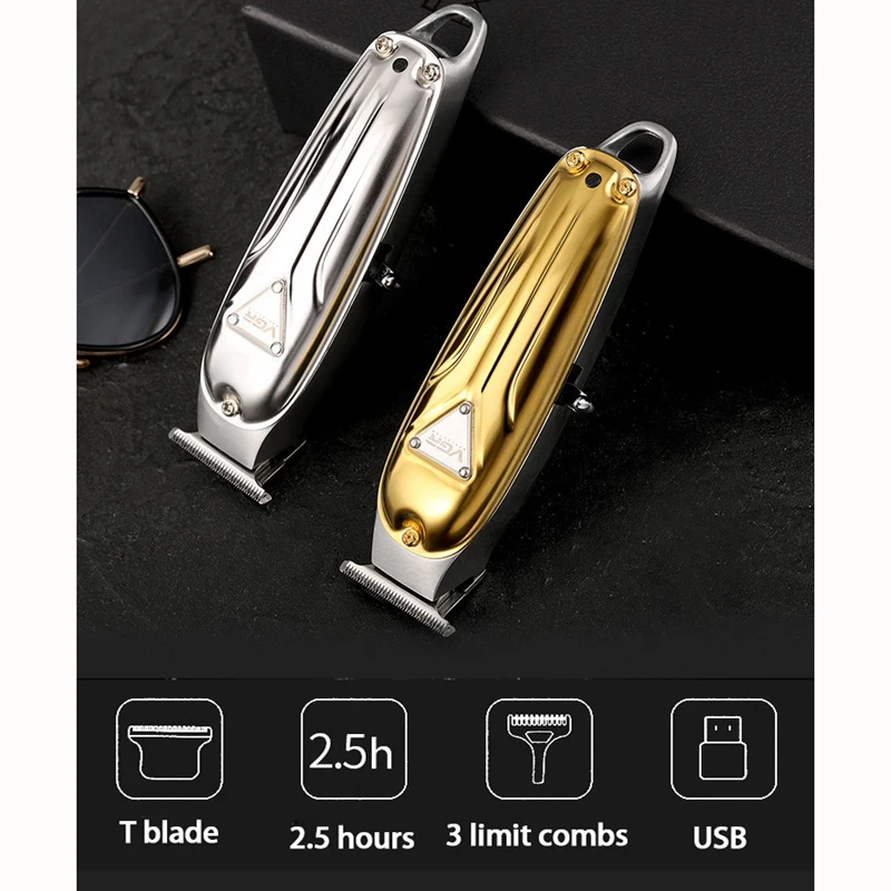 VGR V 056 профессиональный триммер для волос электрическая машина резки USB зарядка