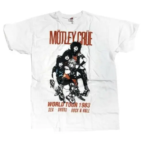 Motley Crue Gitar Tur Dunia 1983 