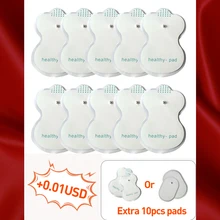 50/100 шт электроды для миостимулятор физиотерапевтическая Машина Патчи для похудения Массажер клейкие гелевые подушечки потери Вес