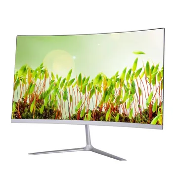 

Hot 24 inch 1920*1080 LED Monitor Desktop VGA LED Computer Monitor With Curved Screen Monitor DC12v Display