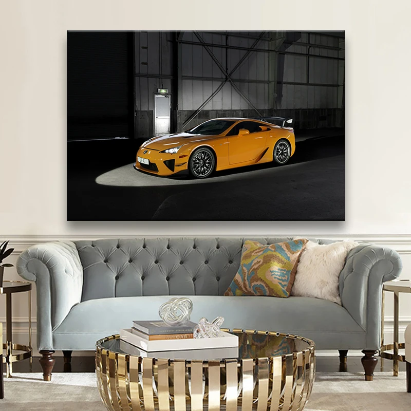 Современная декоративная картина на холсте Lexus LFA supercar настенная фотография для