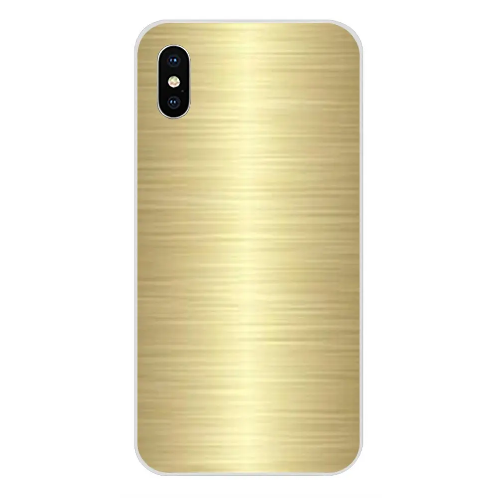 Для LG G2 G3 G4 G5 G6 G7 K4 K7 K8 K10 K12 K40 мини стилус ThinQ ТПУ Модный чехол цает шлифованного металлического текстуры - Цвет: as picture