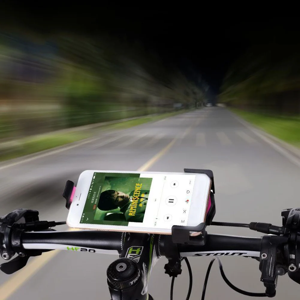 Держатель для мобильного телефона для велосипедов 360 ° Вращение стабильное 3-точечный держатель для iPhone Android gps Другое устройства анти-шок-держатель для телефона