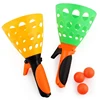 1 Pairs Double Butt Ping Pong Ball Outdoor Sports Game Toy Launch Throw Catch Ball Set Parent-Child Interactive Toys ► Photo 2/6