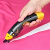 Electric Scissors Cloth Cutter Fabric Cutting Machine Handheld Electric Scissors Shear Fabric/Leather/Cloth Sewing Machine 2