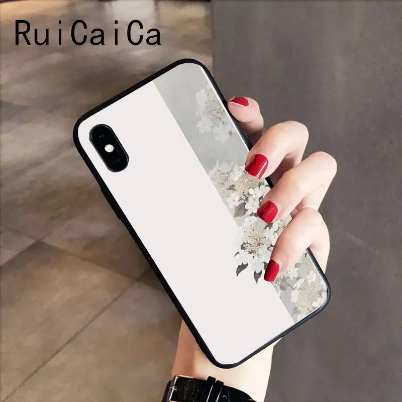 Chinese art flower sakura plum flower rose peony