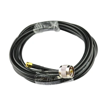 

RG58 Straight SMA Male Plug to N Male Plug Connector Extension Cable 5M LHB99