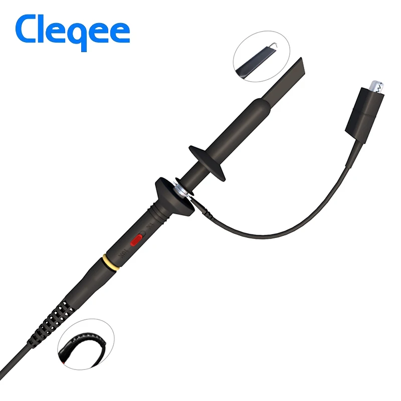 Cleqee MCX 60 датчик осциллографа на МГц Black X1/X10 для мини DSO201 DS201 DSO203 DS203 DSO202 DSO QUAD