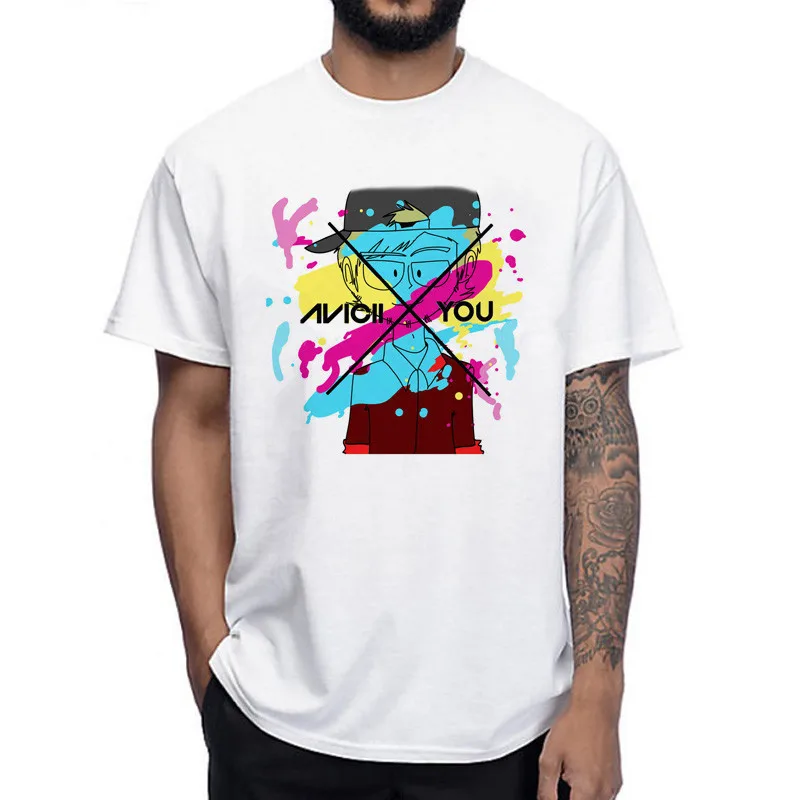 Новое поступление, Мужская футболка Avicii, Dj Avicii, футболка в стиле хип-хоп, Мужская забавная футболка, летняя повседневная футболка с коротким рукавом для мужчин/женщин - Цвет: 5668