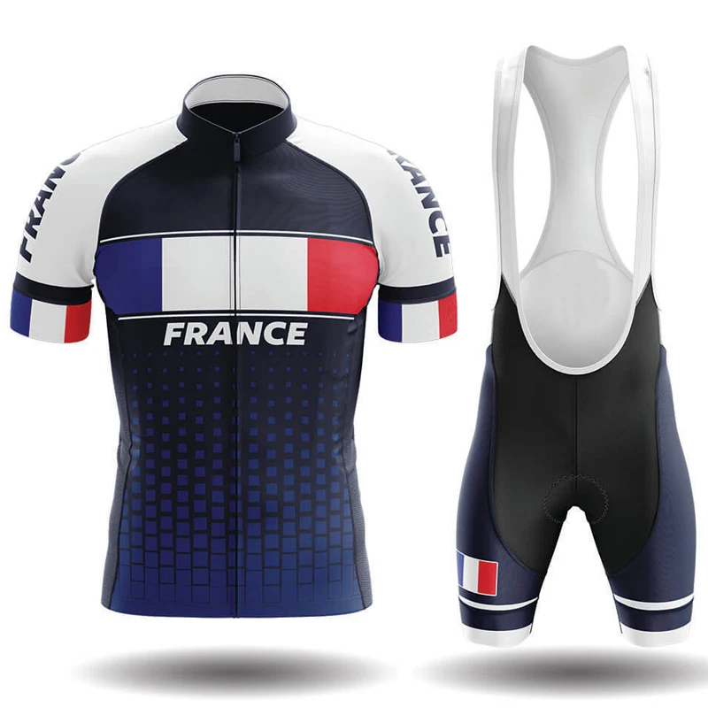 

2020 Summer Cycling Clothing Bike uniform Cycling Jersey Set Road Bicycle Wear Patriot Cycling Sets Anti Pilling Anti Wrinkle