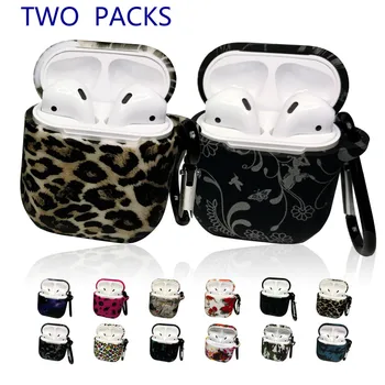 

2Pack Silicone Earphone Case For Air Pods 2 Pro Charging Box Protective Cover Anti-fall Dust-guard Shockproof