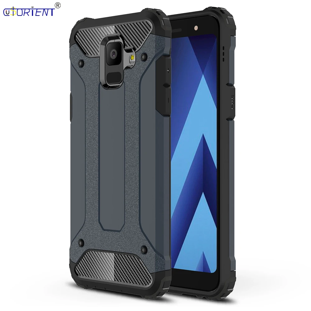 Для samsung Galaxy A6 A 6 Plus Jean Hybrid противоударный бронированный чехол SM-A600FN/DS SM-A605FN/DS бампер чехол s J8 полное покрытие