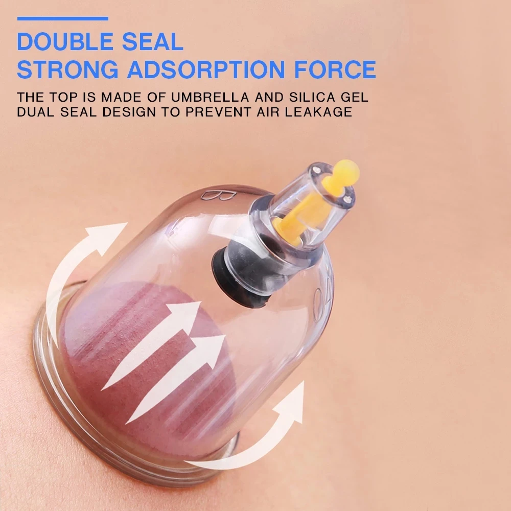Electric Cellulite Professiona Suction Cup Massager Face Vacuum Hijama