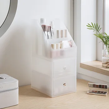 

Multi-layer Transparent Desktop Drawer PlasticType Storage Box Mini Cosmetics Storage Organizer Sundries Holder Home Office Stor