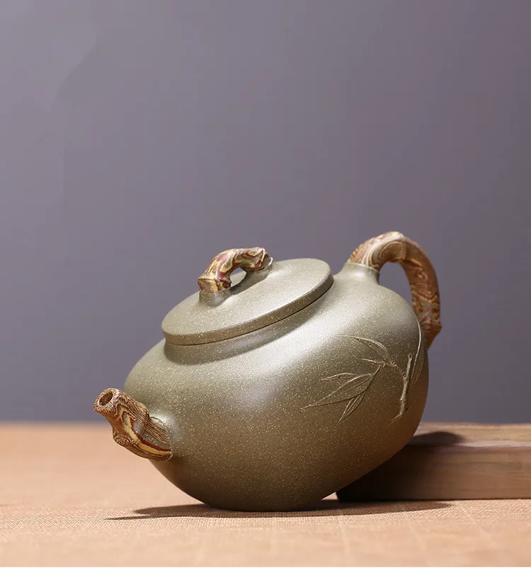 Китайский керамический чайник, чайный горшок из исинской глины Zisha, чайный набор Gongfu, фарфоровый чайник 280 мл, высокое качество, Новое поступление, с подарочной коробкой