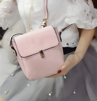

2020 summer new candy color small square bag shoulder messenger bag Korean mobile phone bag female bag