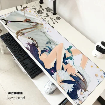 

Fire Emblem super mouse pad 90x30 pad to mouse notbook computer Indie Pop mousepad gaming padmouse Beautiful keyboard mouse mats