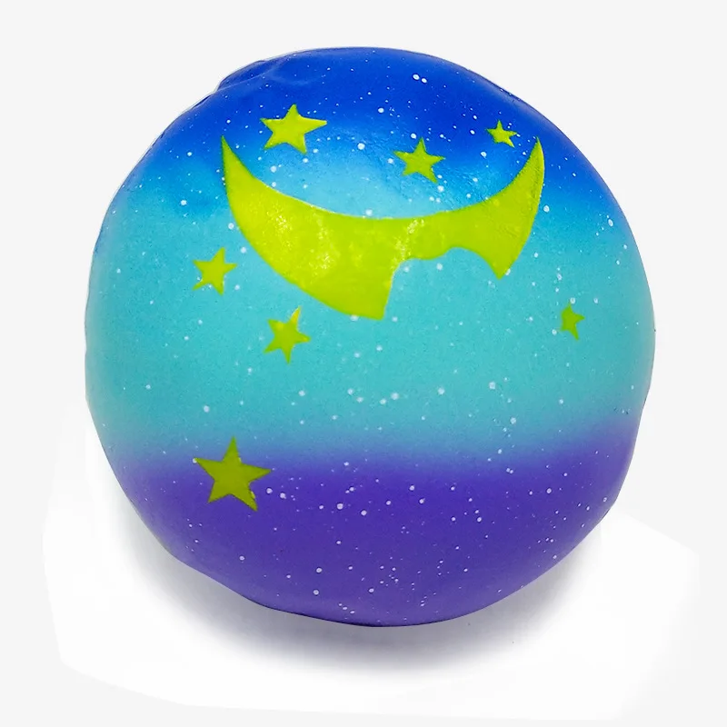 Звездное небо цвет Таро мягкие Смешные декомпрессии антистресс Squishie Jumbo мягкие медленно поднимающиеся детские игрушки Детский подарок - Цвет: WNNL064-2