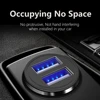 Mini Car Phone Charger 2.4A Double USB Ports For iphone Samsung mi Mobile Car Charging ► Photo 3/6