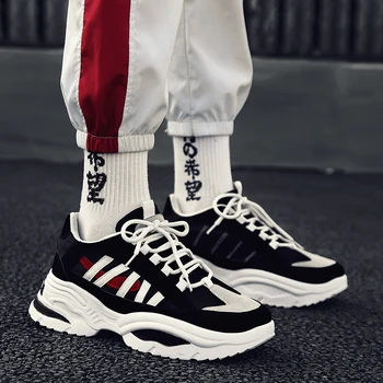 

Men Casual Shoes Fashion Autumn Winter Comfortable Sneakers Cotton Fabric Lace-Up Breathable Men Casual Shoes Flats Loafers 2020