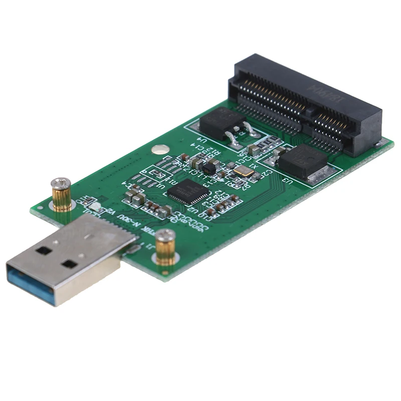 Mini USB 3 0 для PCIE mSATA внешняя карта адаптера SSD PCBA|Компьютерные кабели и разъемы| |