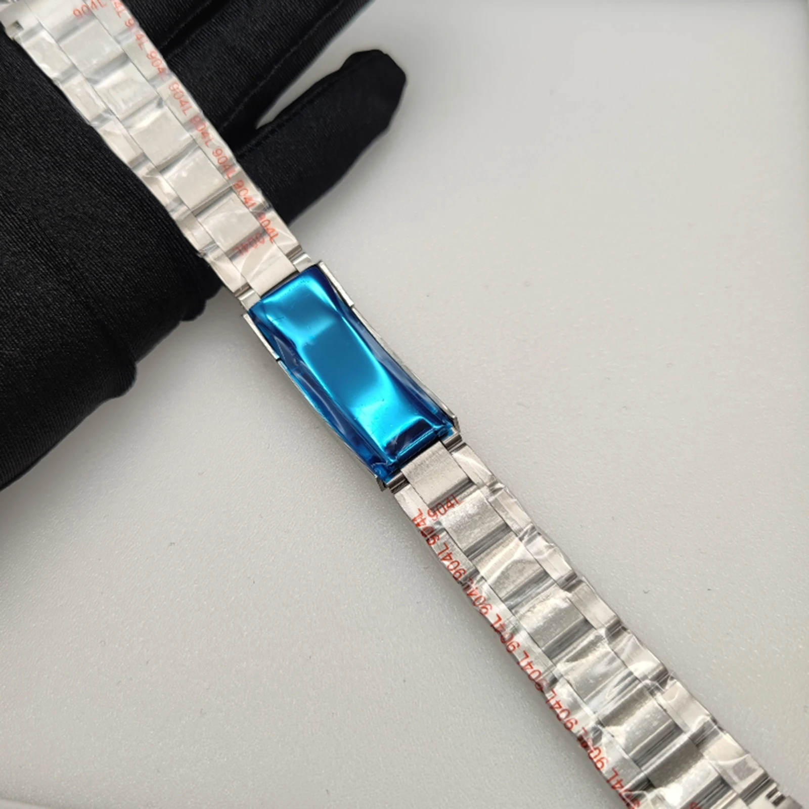 20mm Watch Strap 316L Stainless Steel Bracelet Steel Band Quick Fine-Tuning Mechanical Watch Watchband Replacement