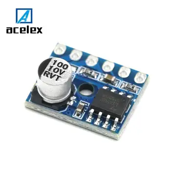 

5128 Amplifier Board 5W Class D Digital Amplifier Board Mono Audio Module Low Distortion