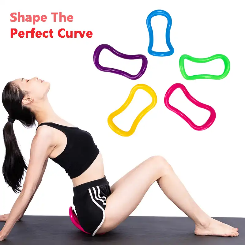 Korean Yoga Ring Yoga asana auxiliary ring Multifunction Pilates Sport  Magic Ring Musculoskeletal Ligament Stretch Massage Ring|Yoga Circles| -  AliExpress