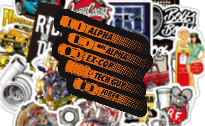 hot rod stickers (2)