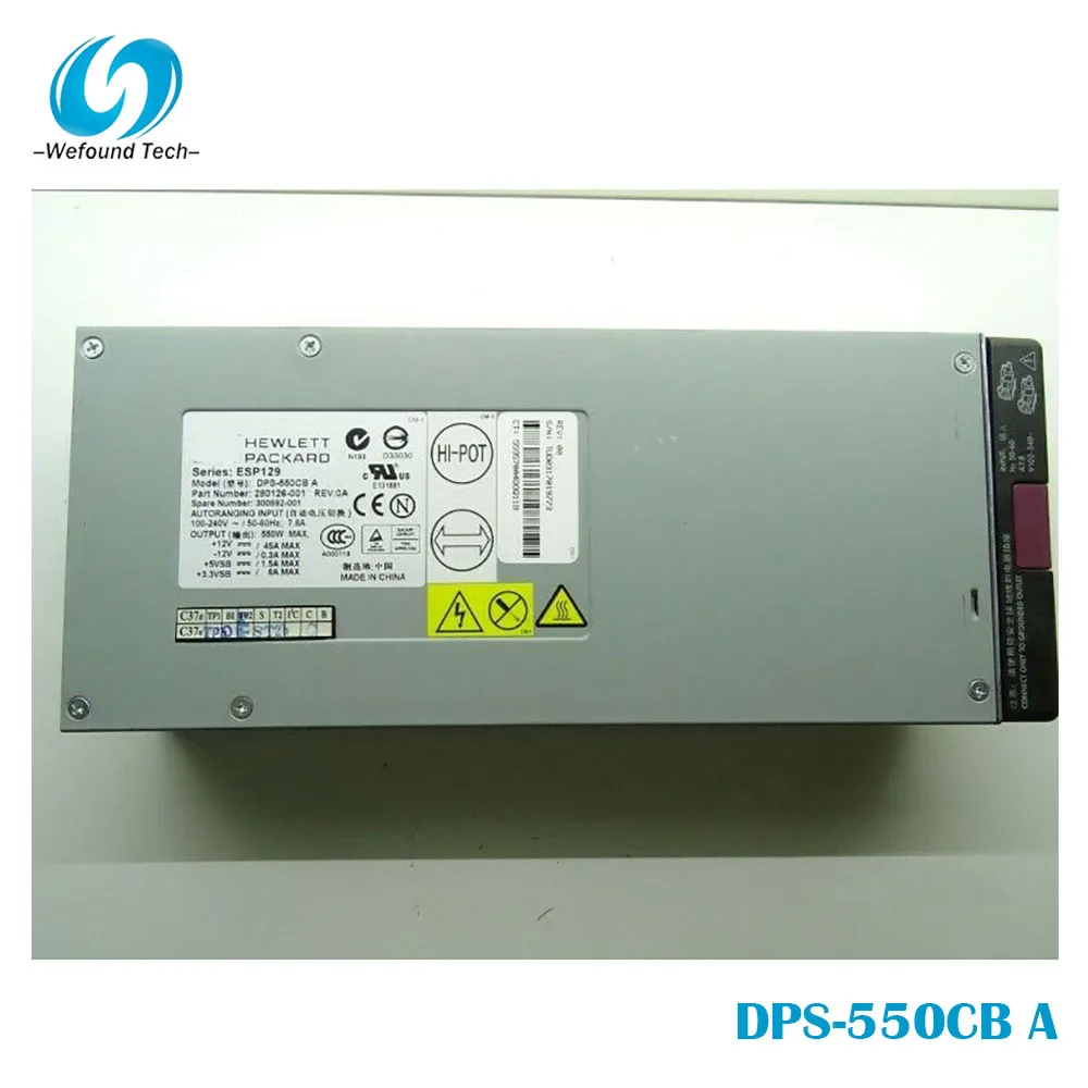 Для DL560 DPS-550CB A 300892-001 280126-001 550W высококачественный полностью протестированный блок