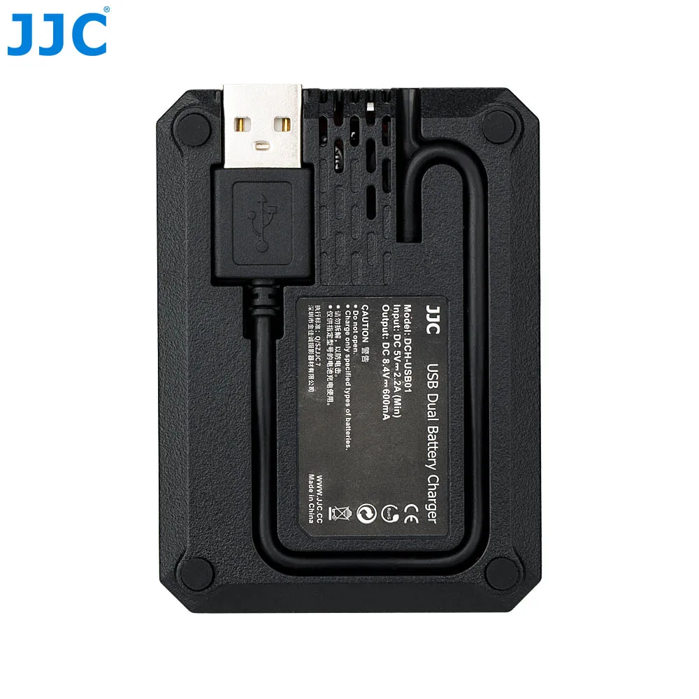 JJC USB двойное зарядное устройство для Canon LP-E12 LPE12 батареи на камеру Canon PowerShot SX70 HS EOS M M50 M100 заменяет LC-E12C