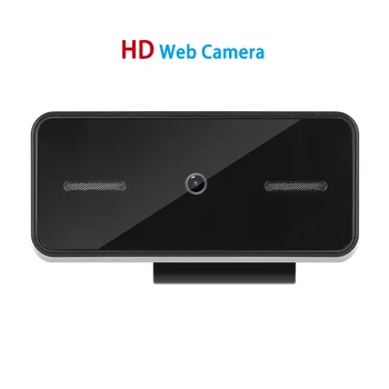 

Black 1080P HD Webcam USB Camera For Computer PC Laptop / Win XP/Android/IOS/Linx Portable Web Cam Built-in Noise Canceling Mic