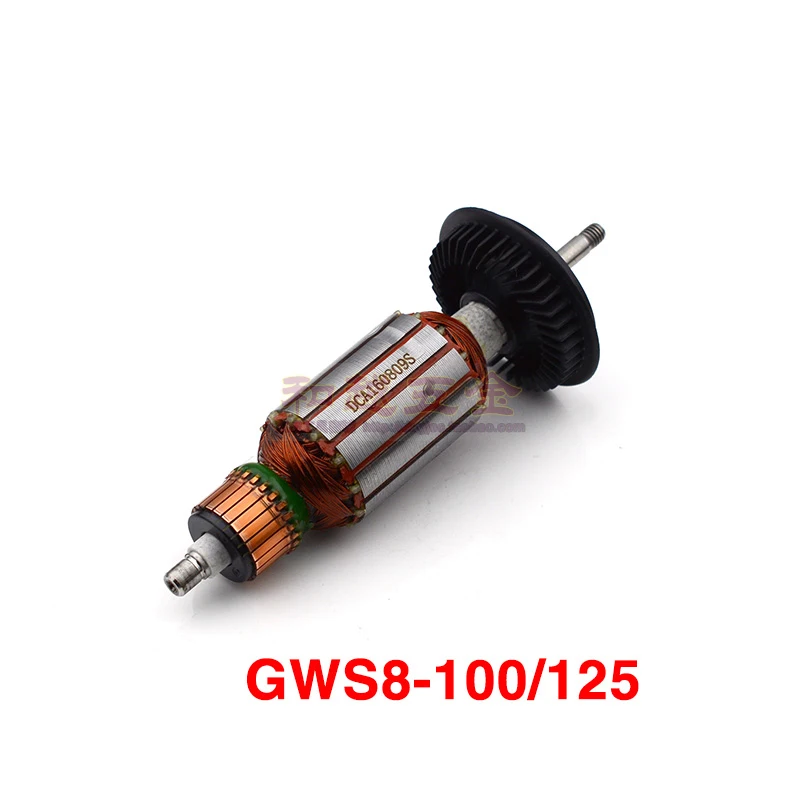 Переменный ток 220 В/240 В арматура ротора Замена для BOSCH GWS7-100 125 GWS8-100C 125 GWS14-150C GWS850 угловая шлифовальная машина запасные части