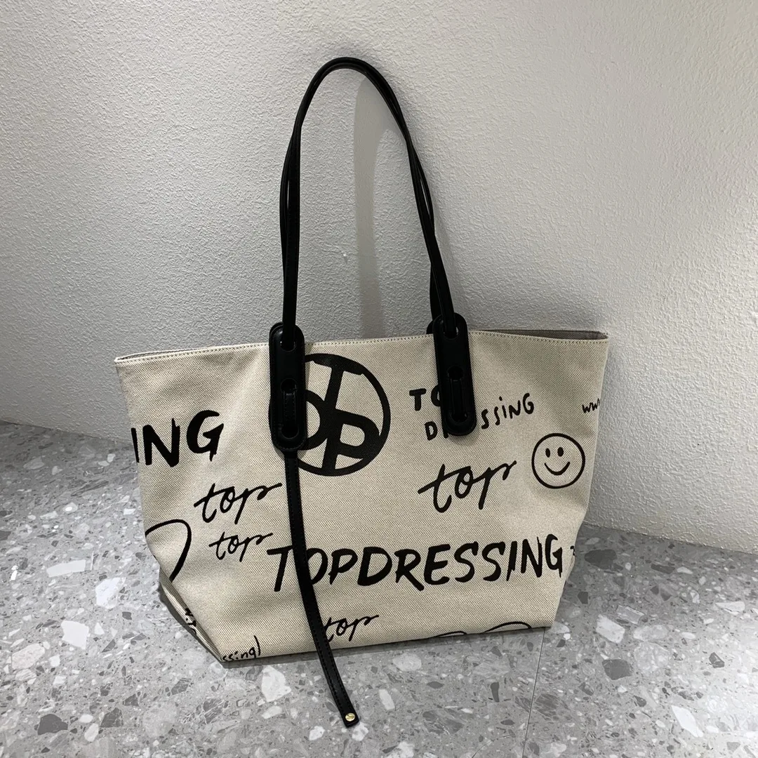 Designer Women Accessories Graffiti Tote Bag Luxury Brand L Never And Full  Monograms Canvas Pattern Shopping Handbag Lady Letters Printing Shoulder  Bags With Pouch From Luxuryclub1, $91.76