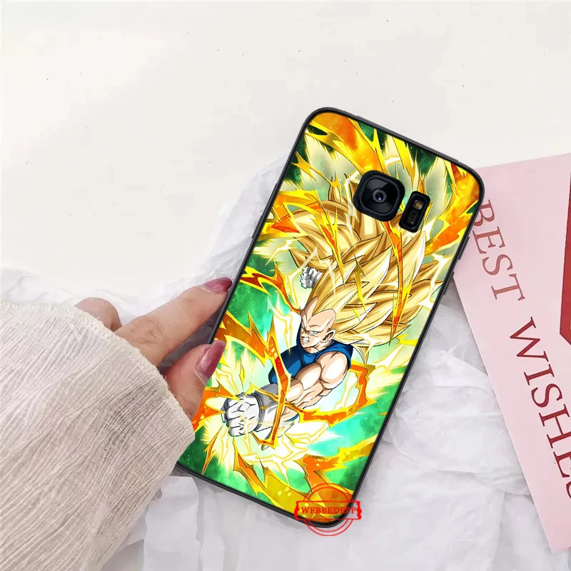 Majin Вегета Dragon Ball Z силиконовый чехол для samsung S6 край S7 S8 плюс S9 S10 S10e Note 8 9 M10 M20 M30