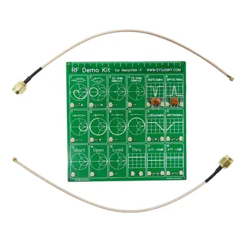 

Attenuator Cable Filter Accessories Set Vector Network RF Demo Kit Tool Test Board Anaylzer Equipment For NanoVNA