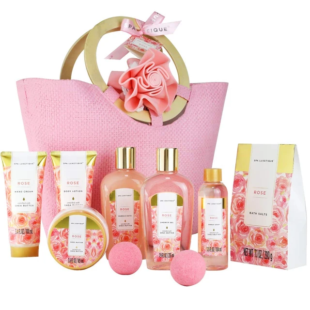 COFFRET DE PARFUM Coffret cadeau femme, 10 PCS Coffret de Bain au